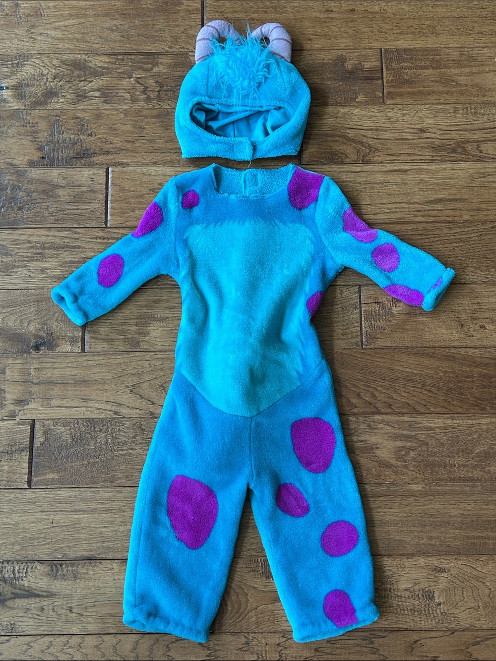Disney Pixar Monsters Inc Sulley Monster Costume Halloween Dress Up Todder Size